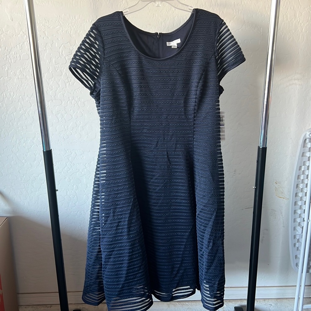 Navy Blue MIDI Dress - Brand New!